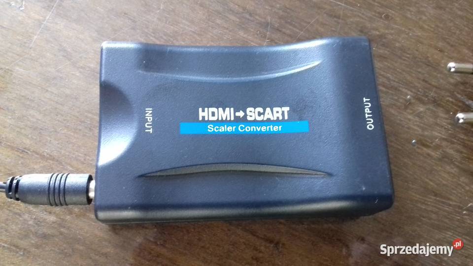 Konwerter HDMI SCART z zasilaczem Bytom