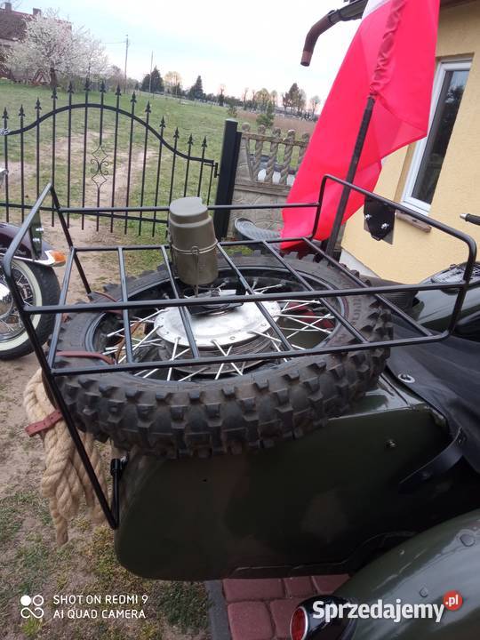 BAGAŻNIK MOTOCYKLOWY K750M72URALDNIEPR Stare Kurowo sprzedam