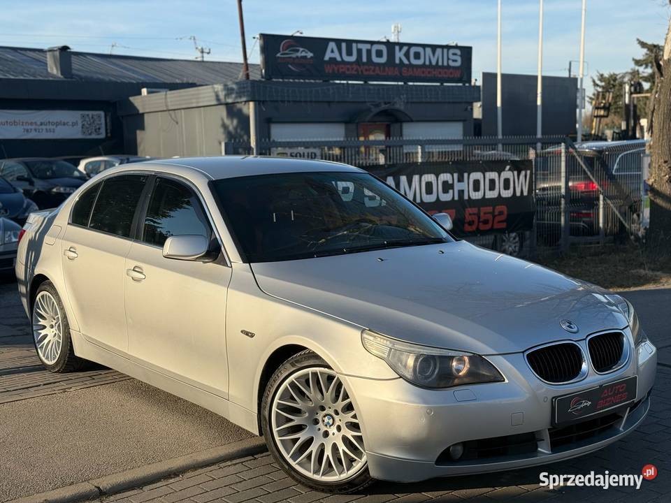 Bmw 525I•Automat•Alufelgi•DuzaNavi•Skóry•Raty•Zamiana