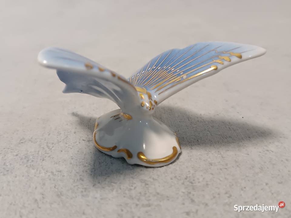 Kmmer Kramer Motyl Porcelanowy Volkstedt Dobrzany