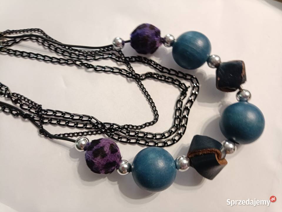 Świetny naszyjnik korale kolory Biżuteria Białystok sprzedam