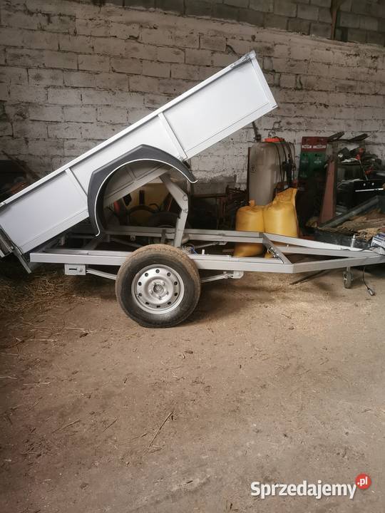 Przyczepka samochodowa wywrotka Borowo