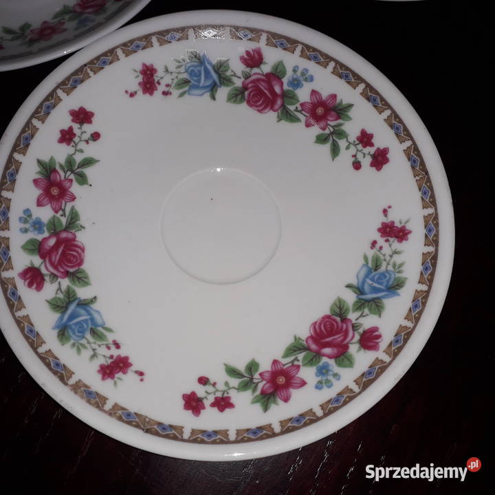 filiżanki sześć sztuk wielokolorowy Ceramika i szkło sprzedam