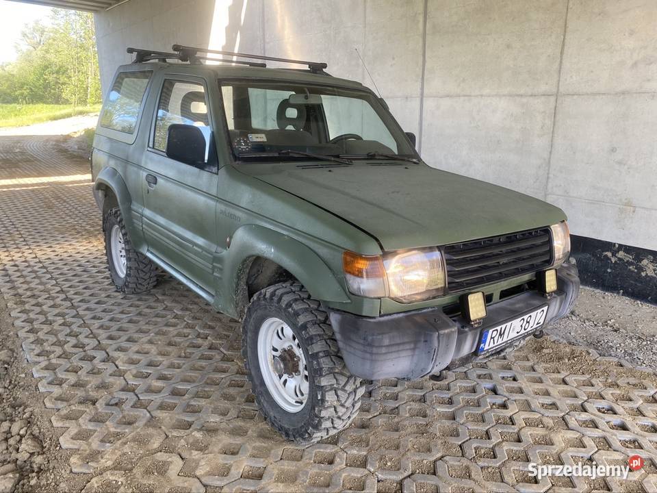 Mitsubishi Pajero II 25 TD 1995r 4x4 OFFROAD homologacja na ciężarowe Miejsce Piastowe