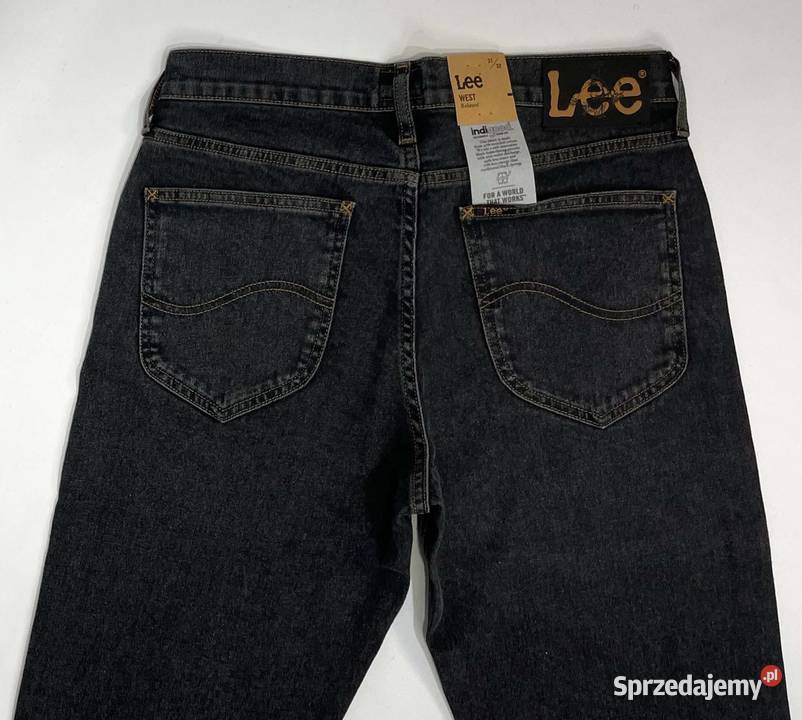 Spodnie męskie jeansy Lee West Black Rinse W31 mazowieckie Warszawa