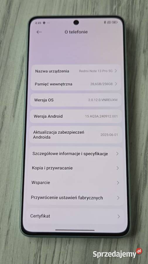 Redmi Note 13 Pro 5G 8Gb256Gb Xiaomi Puławy
