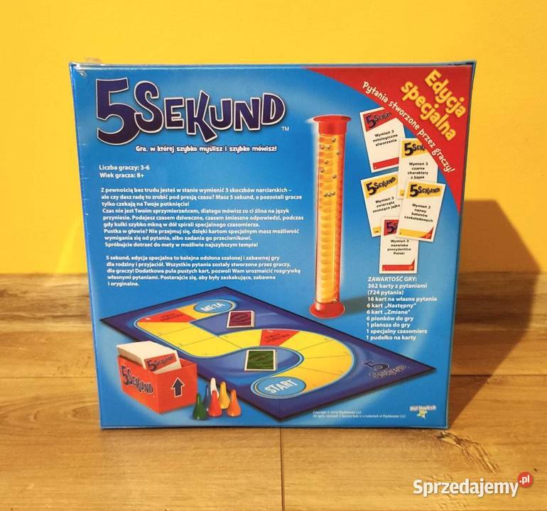Gra towarzyska 5 sekund Edycja specjalna kujawsko-pomorskie Ciechocinek