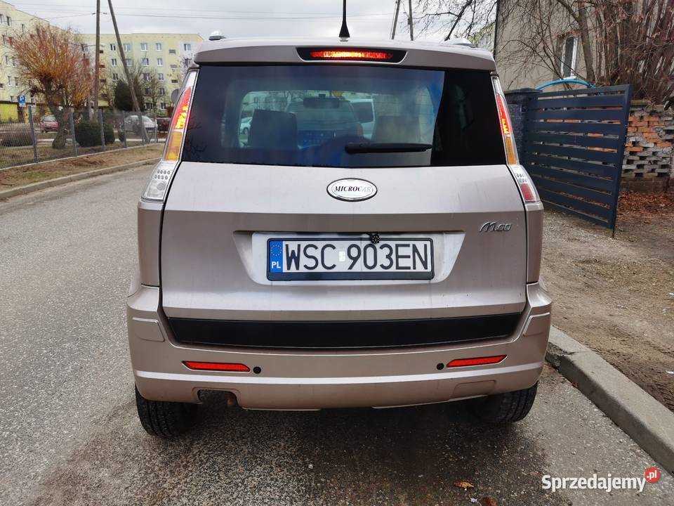 Microcar MGO 2010r 4 osobowy Fak VAT23 L7e na B1 elektryczne szyby Sochaczew