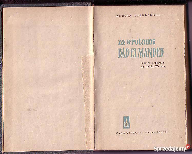 8008 WROTAMI BABELMANDEB KARTKI Z PODRÓŻY NA Czyrna