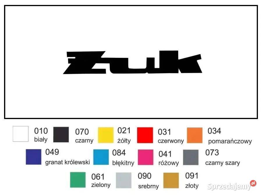 Naklejka wlepka ŻUK 30 49 Zamiennik mazowieckie Janików