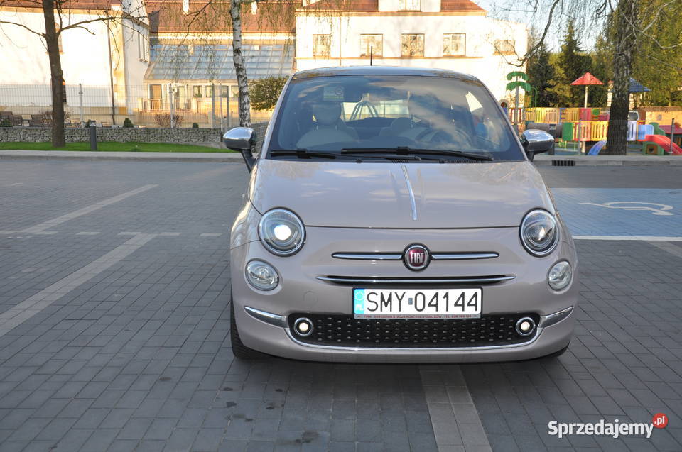 Fiat 500 Hybrid lounge idealny śląskie Koziegłowy