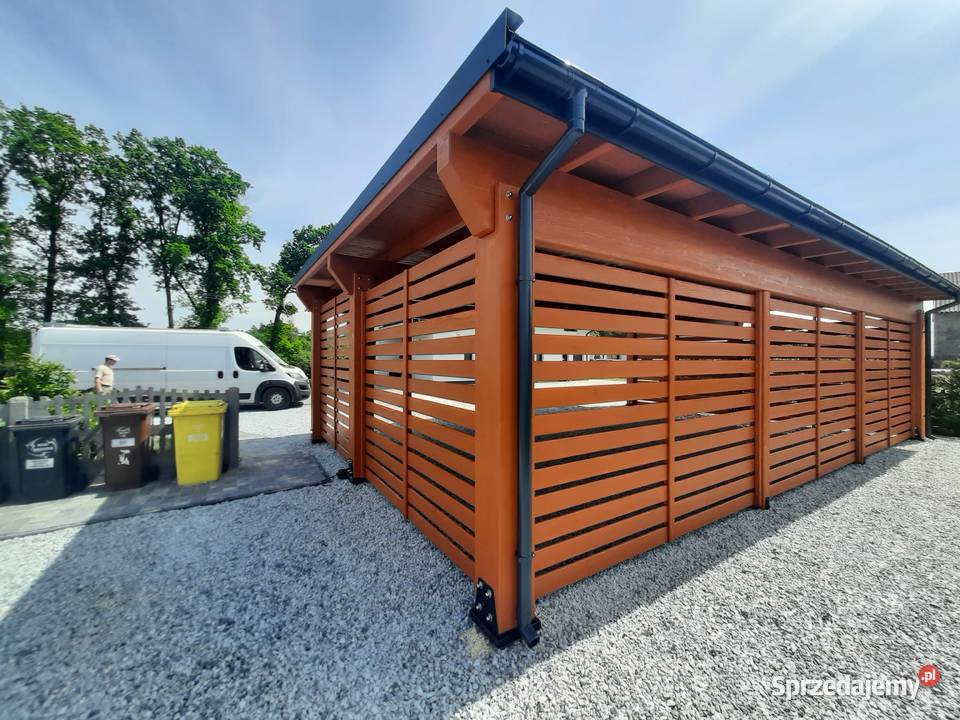 Wiata garażowa Florencja 9M Łącko