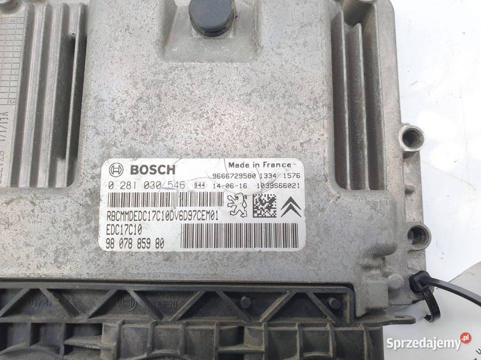 KOMPUTER CITROEN C ELYSEE 9807885980