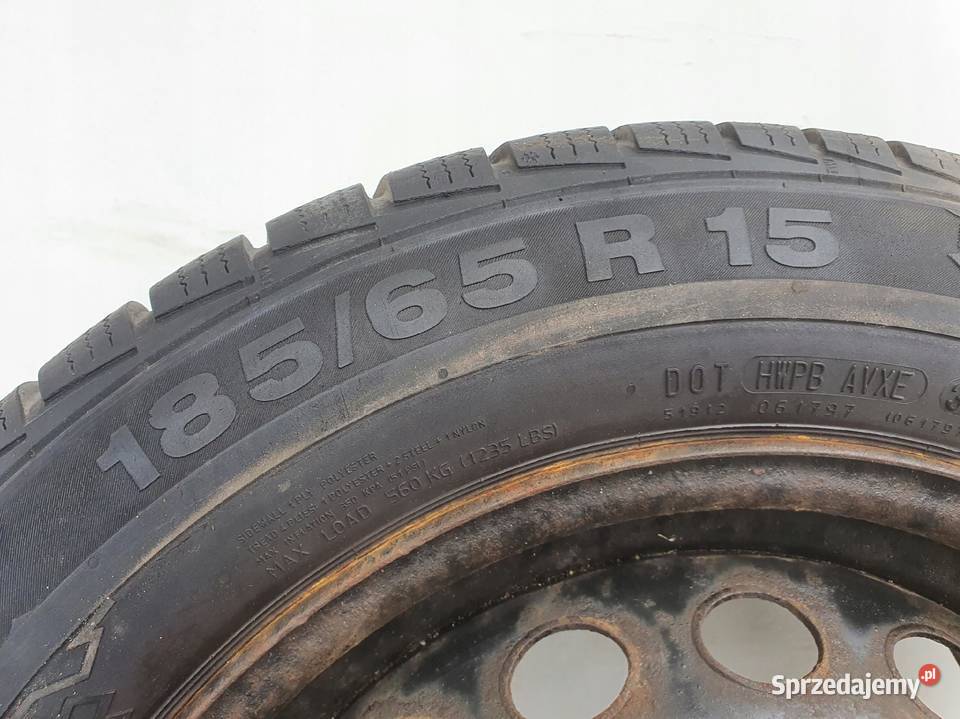 Megane II Scenic II KOŁO ZAPASOWE Zapas 18565 stalowe Chełm