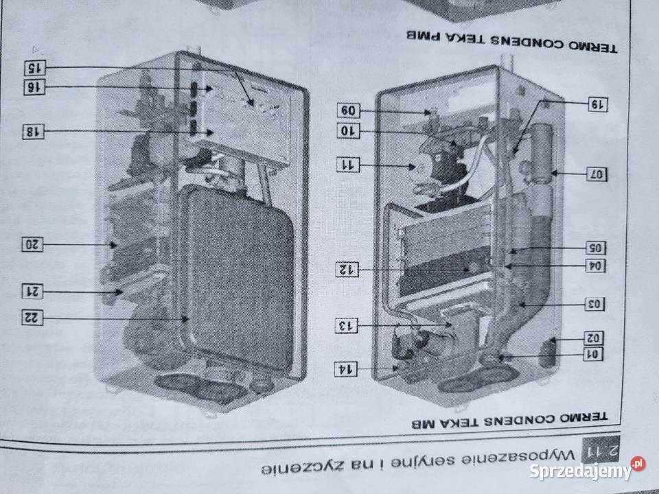 Piec TERMET Condens Teka piec jednofunkcyjny Kotły i Piece CO