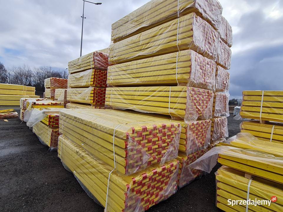 Stemple budowlane Dźwigary H 20 Głowice Trójnogi