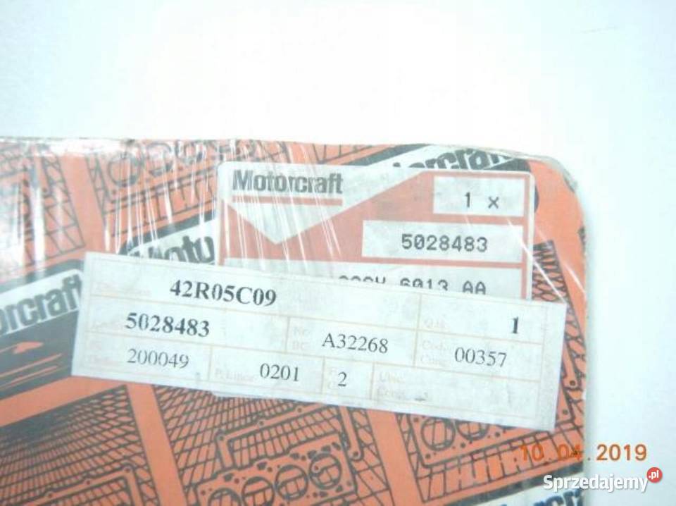 USZCZELKI SKRZYNI KORBOWEJ FIESTA MK2 13 16