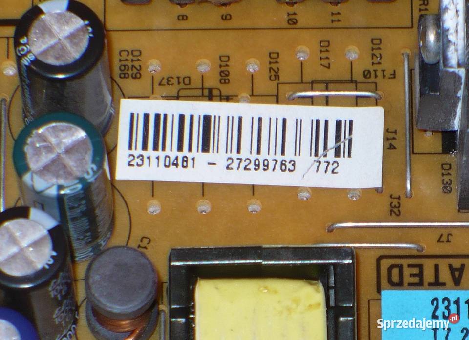 Zasilacz VESTEL 17IPS11 300413R4 TV Toshiba Telewizory Lublin