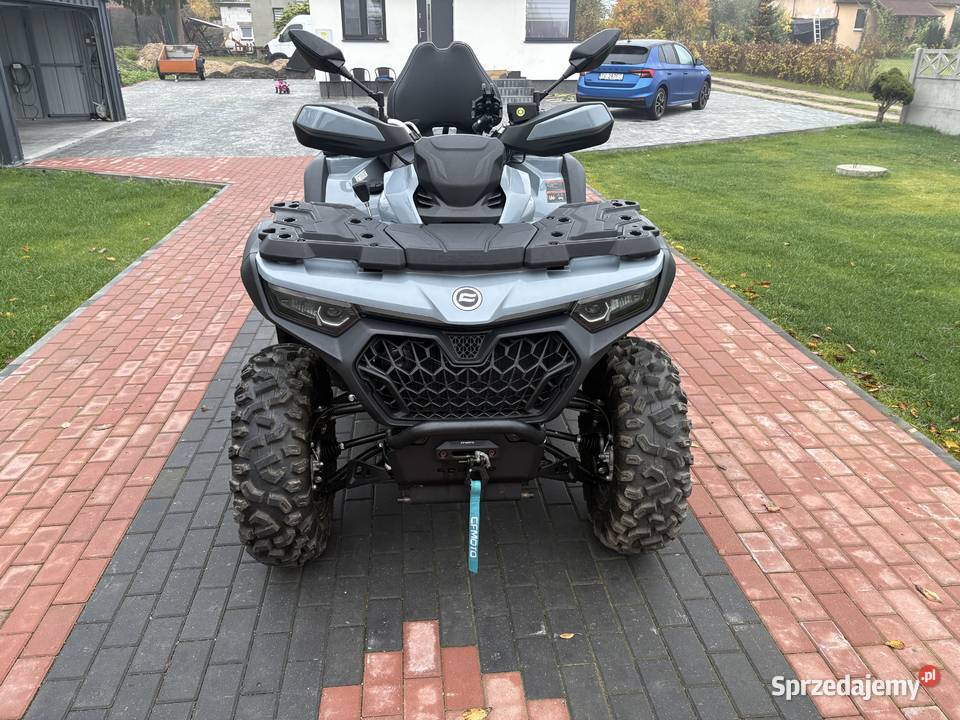 Cf moto 850 pług T3B FV23 370 garażowany Grajewo sprzedam