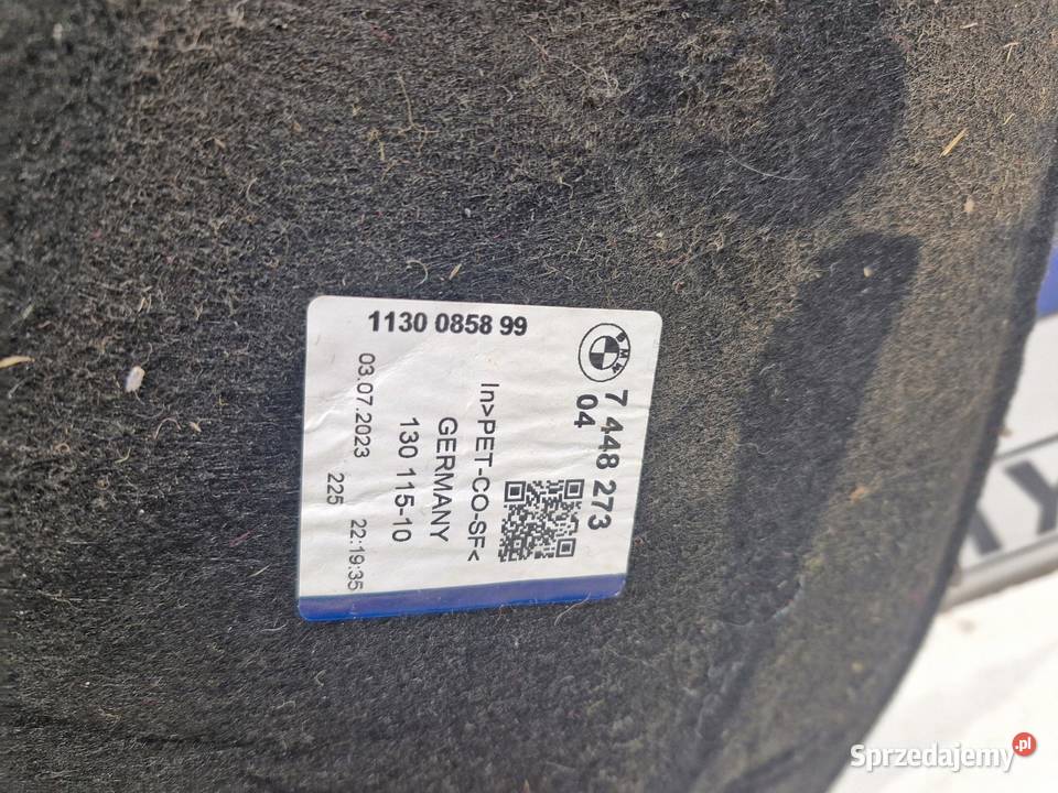 BMW 1 F40 PODŁOGA TAPICERKA WYKŁADZINA WNĘKA sprzedam