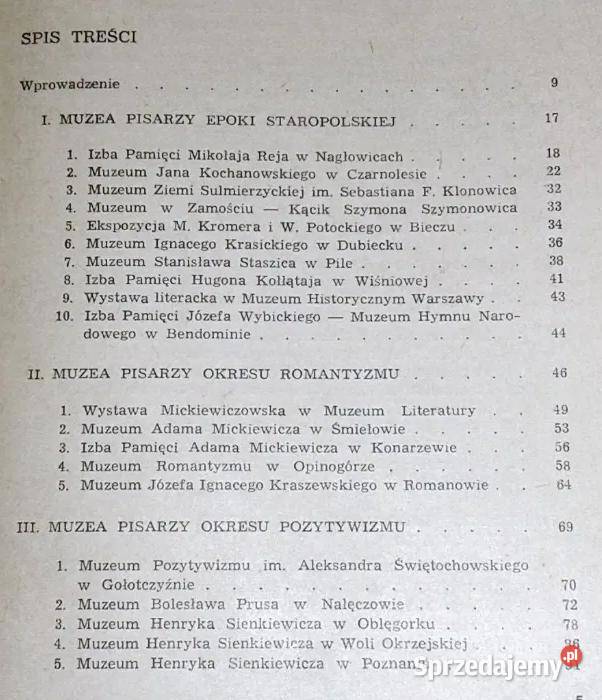 Muzea literackie w nauczaniu języka polskiego miękka lubelskie Chełm sprzedam