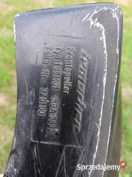 Opel Zafira A irmscher spoiler dokładka przód Zderzaki Wiązów