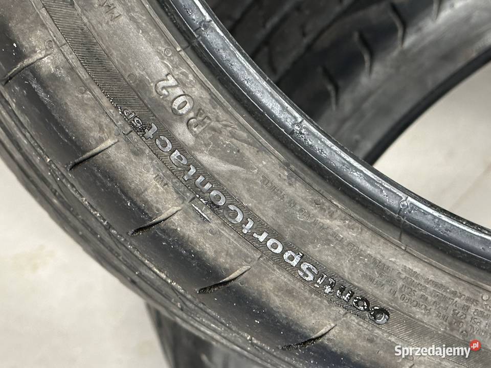 Continental ContiSportContact 5P 22535 R19 Części Babimost sprzedam