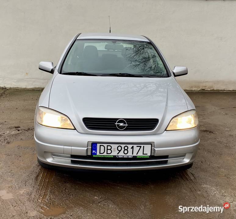 Opel Astra G 2003 12 16V EcoTEC Hatchback 5D wspomaganie kierownicy dolnośląskie Wałbrzych