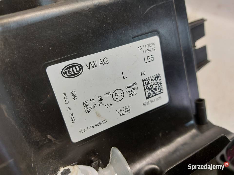 Cupra Tavascan 11H 2025 lampa lewa przód osobowe