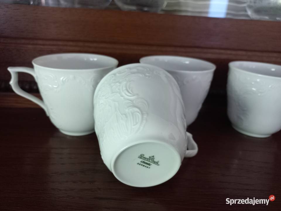 Rosenthal Sanssouci filiżanka biała porcelana Gryfino sprzedam