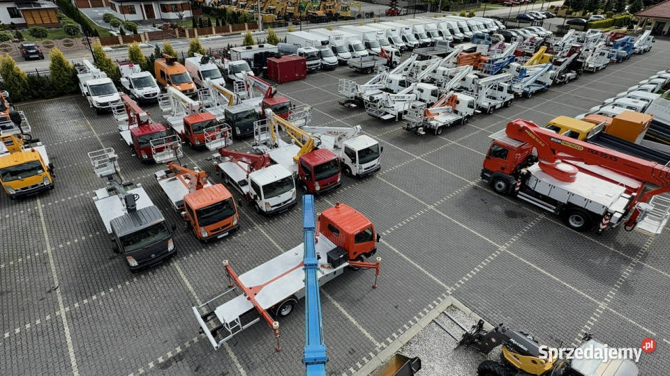 Nissan Cabstar Podnośnik Koszowy 25m CMC PLA 250 manualna Widełki