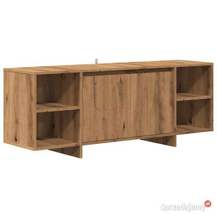 Szafka TV dąb artisan 130x35x50 materiał Warszawa