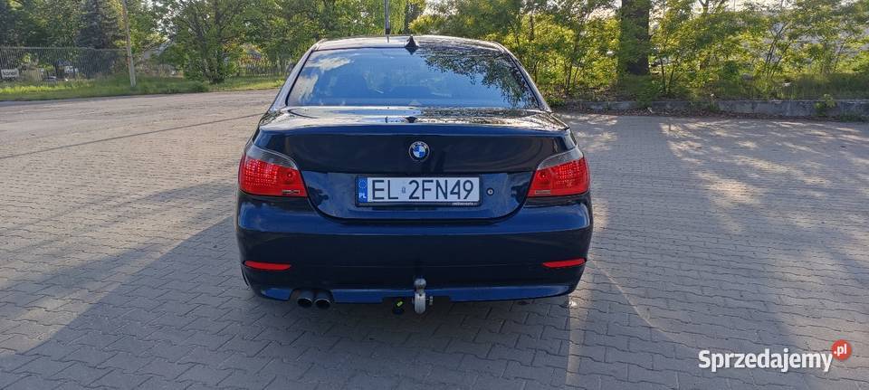 BMW E60 530i M54 Automat Bogate Wyposażenie CD łódzkie Łódź