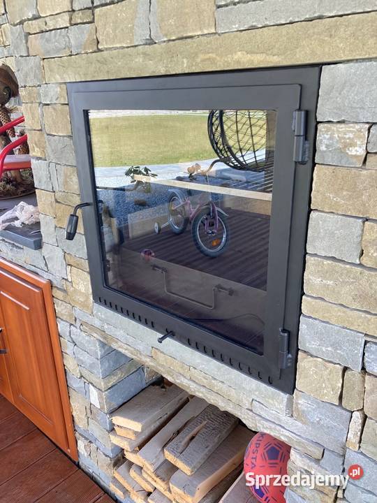 Drzwiczki do kominka z szybą różne wzory i Myślenice