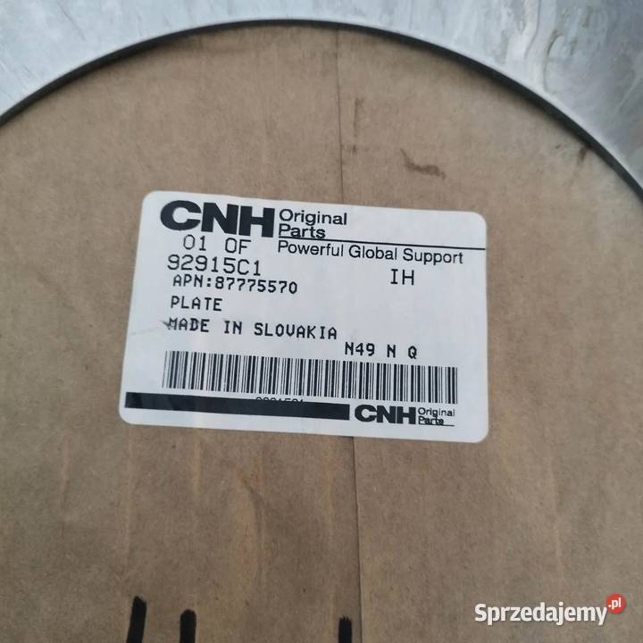 Płyta mechanizmu roznicowego 92915c1 ciagnik łódzkie Łowicz