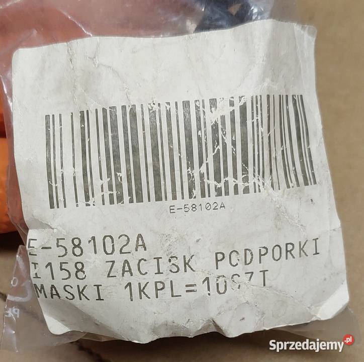ZACISK PODPORY MASKI FIAT ALFA MITO 14501087 Mielęcin