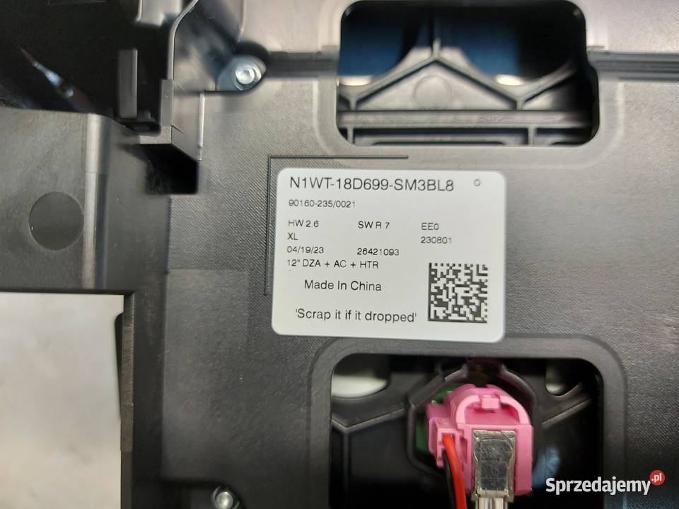 Ford Ranger VI 6 2024r PANEL EKRAN WYŚWIETLACZ dolnośląskie