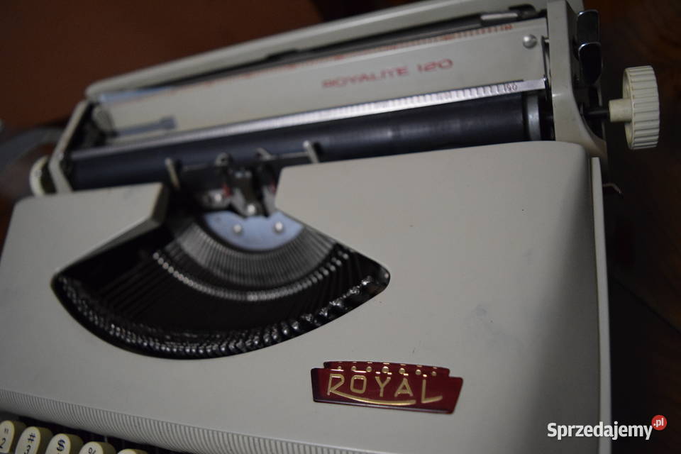 Unikatowa maszyna do pisania Royal Royalite 120 Piaseczno