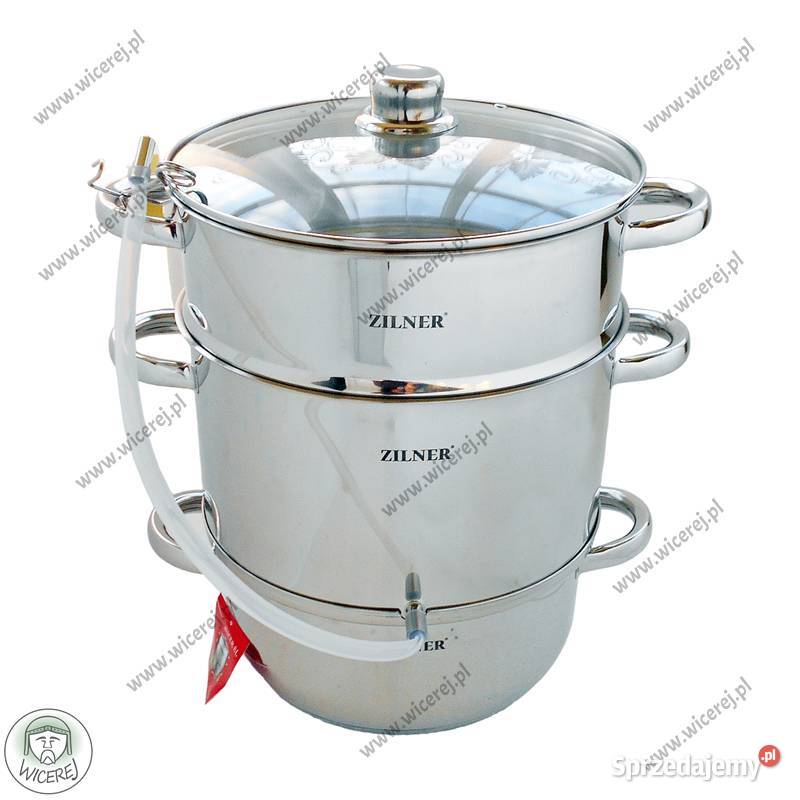 172	Sokownik Parowy Garnek Parowy Nierdzewny 8L Garnki i szybkowary Jaśliska sprzedam
