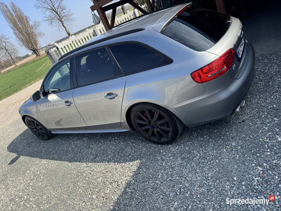 Audi A4 B8 srebrny mazowieckie Płock