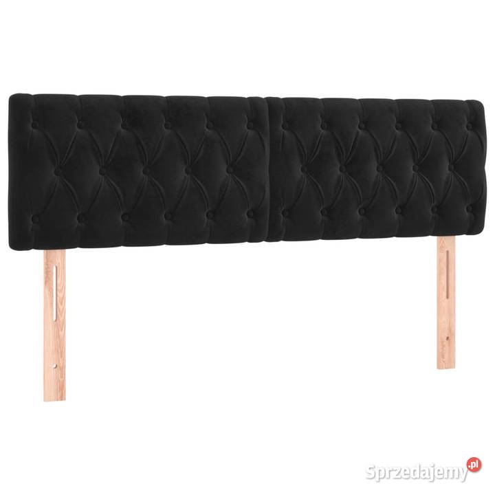 Zagłówek do łóżka z LED czarny 160x7x7888 Warszawa sprzedam