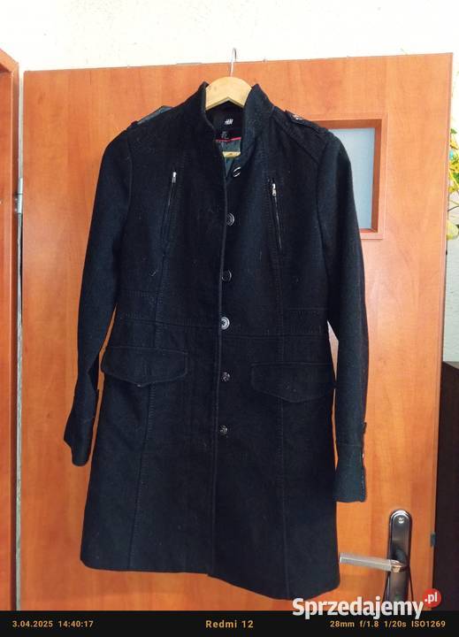 Płaszcz HM czarny zachodniopomorskie Stargard