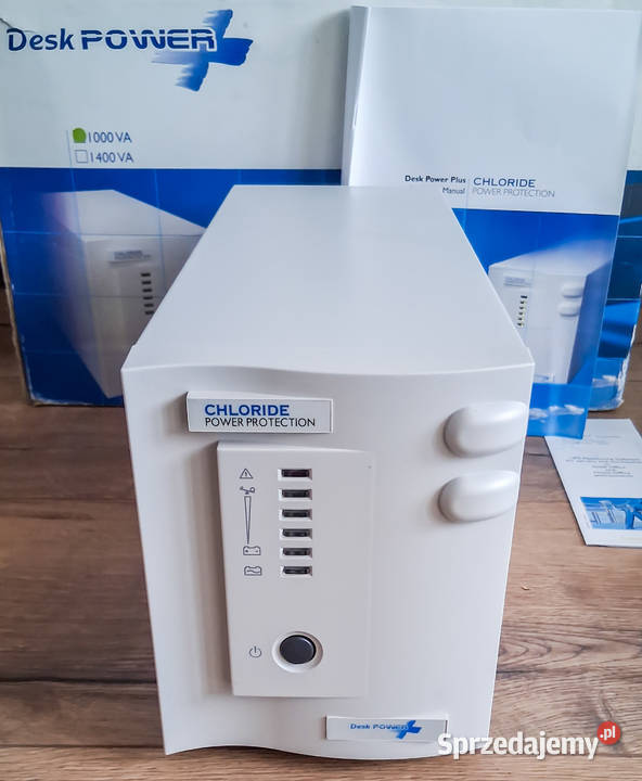 UPS Chloride Desk Power 1000VA 600W nowy