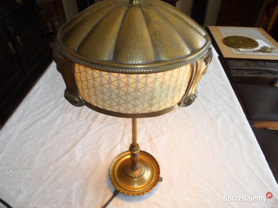 Zabytkowa lampa secesyjna elektryczna Antyki Lublin sprzedam