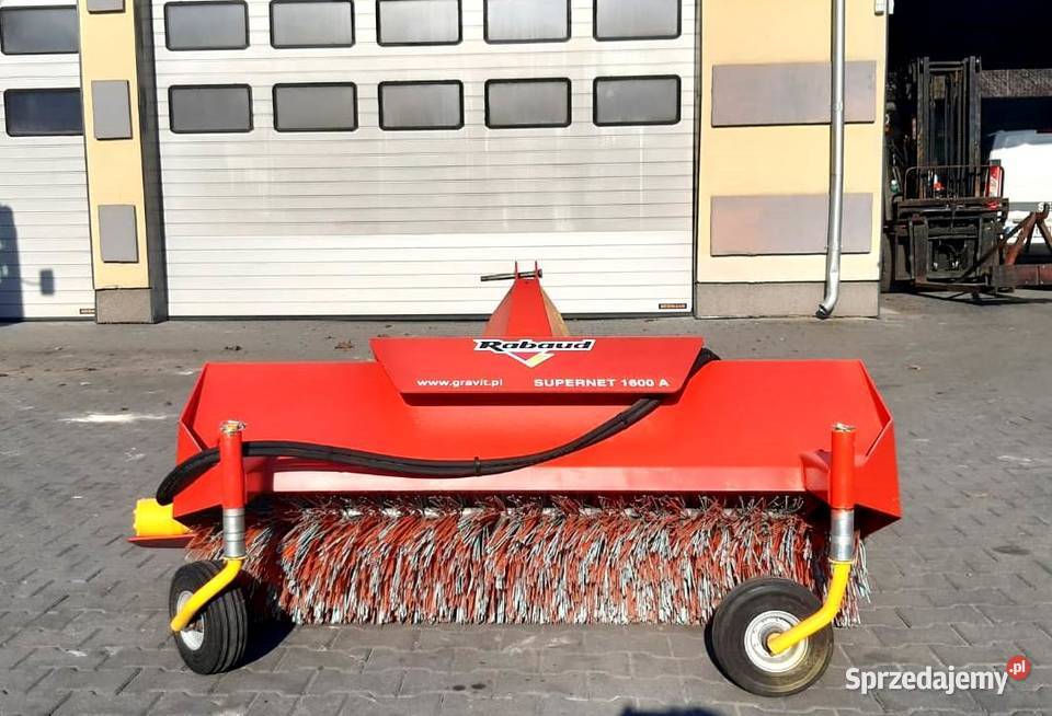 Zamiatarka ciągnikowa Rabaud Supernet 1600 Lublin