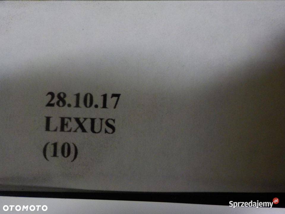 LISTWA DACHOWA WYKOŃCZENIE PLASTIK LEXUS RX300 Nowy Tomyśl