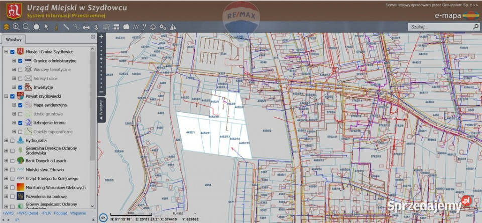 Działka 19a Szydłowiec Działka C BLACK WEEKS budowlana