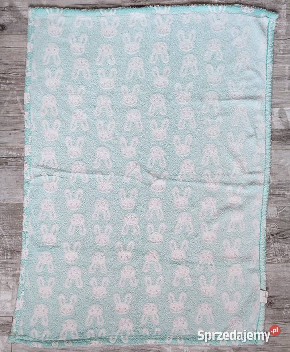 Kocyk zajączki 75x100 TMX Kids seledynowy Katowice sprzedam