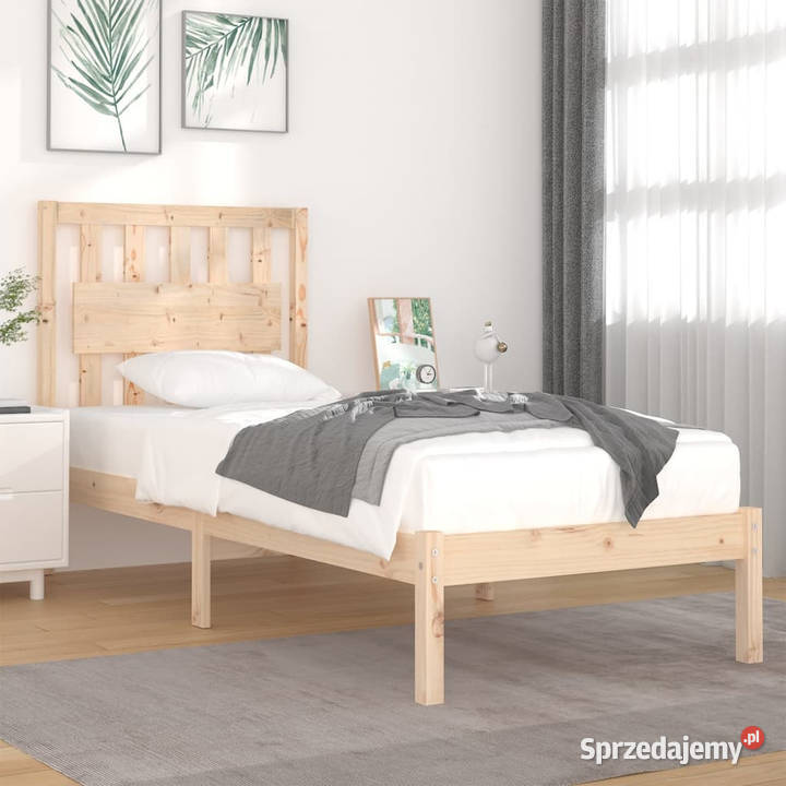 Rama łóżka lite drewno sosnowe 100 x 200 Meble Warszawa