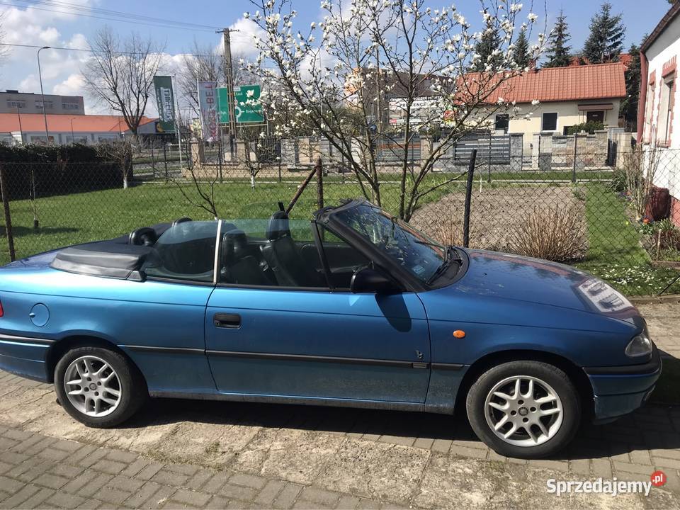 Astra Cabrio Bertone 16i automatGaz skóra skórzana tapicerka Bełchatów